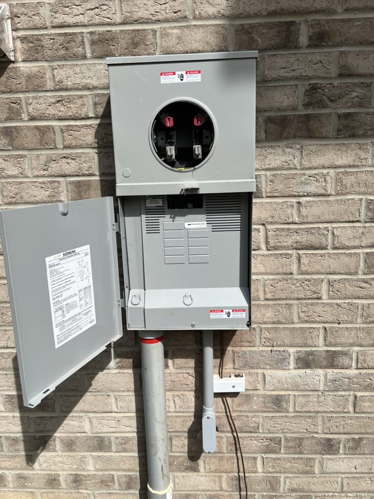 Combination meter and electrical panel install